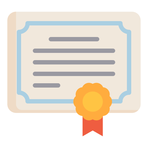 Certificate Generic Flat icon