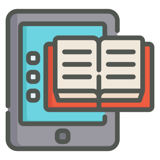 E-book Generic Outline Color icon