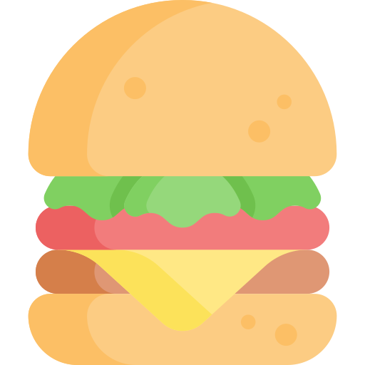 Hamburger free icon Hamburger free icon