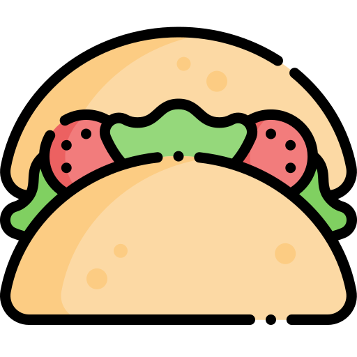 Tacos Generic Outline Color Icon