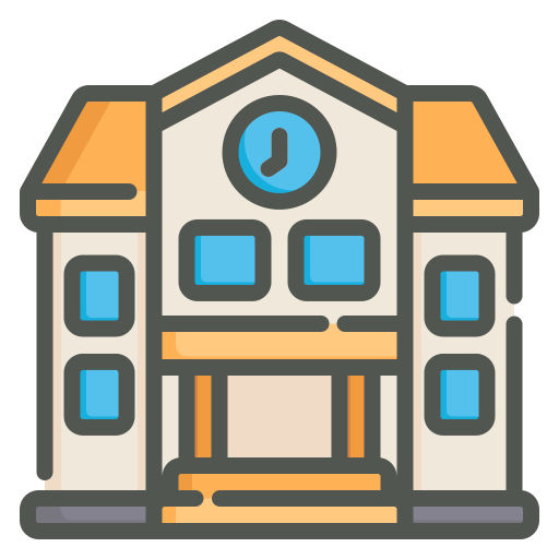 School Generic Outline Color icon