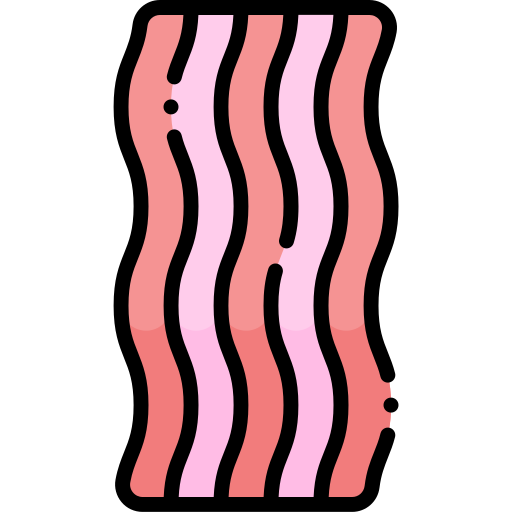 Bacon Generic Outline Color Icon