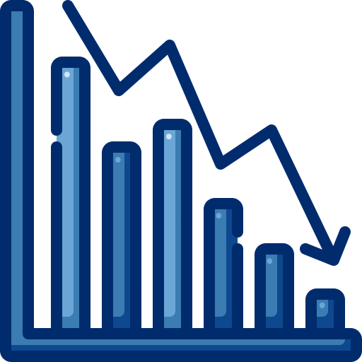 Decrease free icon