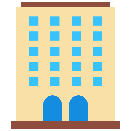 Hotel Generic Flat icon