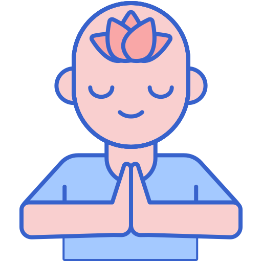 Stress Management Flaticons Lineal Color Icon