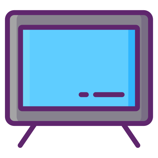 monitor de tv icono gratis