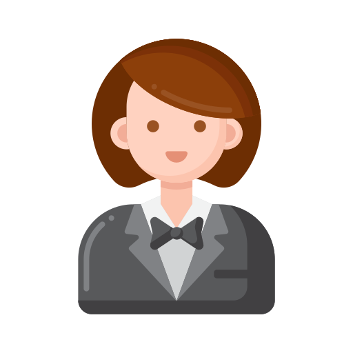 camarera icono gratis