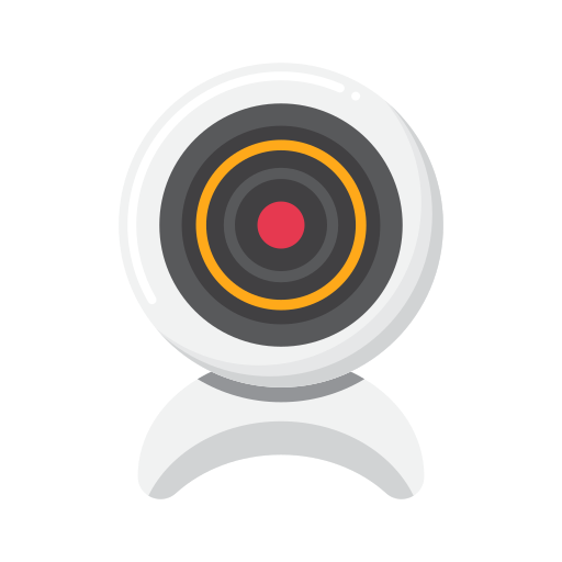 cámara web icono gratis