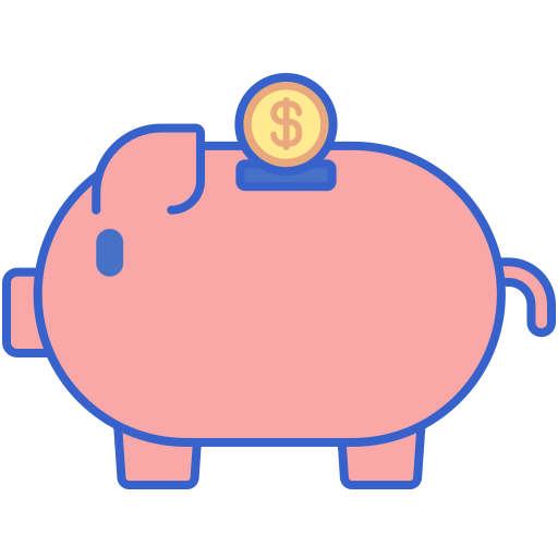 Piggy bank free icon Piggy bank free icon