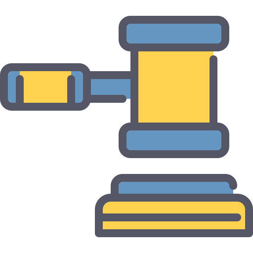 Auction Generic Outline Color icon