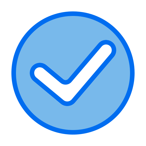 Check box Generic Blue icon