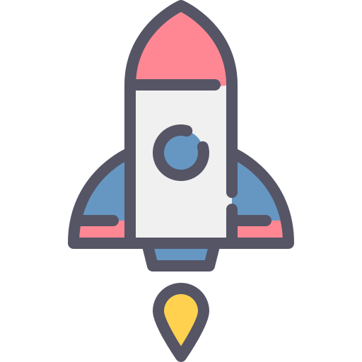 Rocket Generic Outline Color Icon