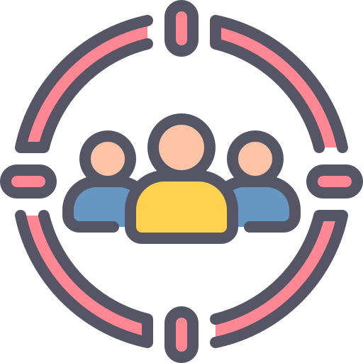 Target Audience Generic Outline Color Icon