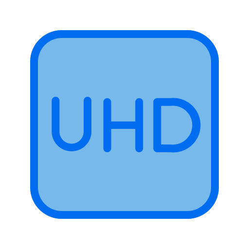 uhd icono gratis