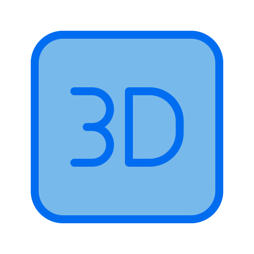 3d icono gratis