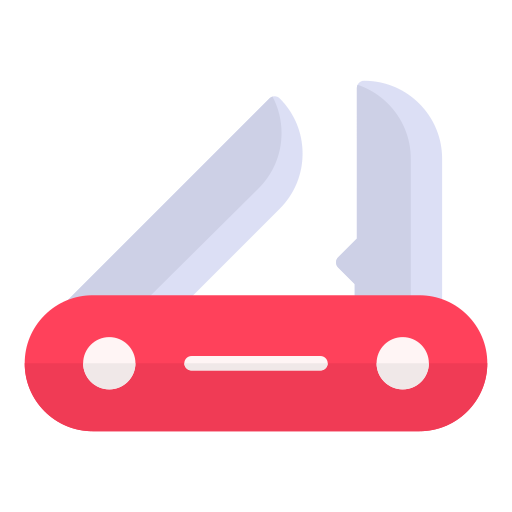 cuchillo de bolsillo icono gratis