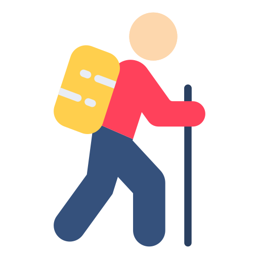 Trekking Generic Flat icon