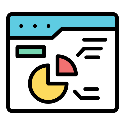 análisis de los datos icono gratis