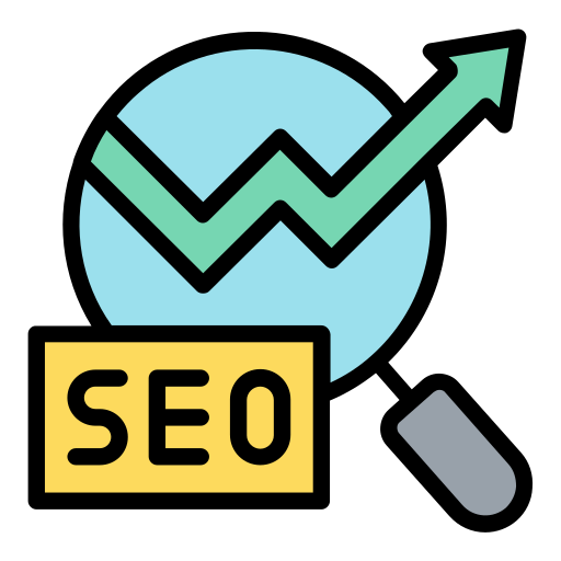 Seo Generic Outline Color icon