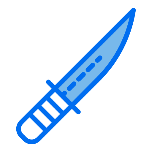 Knife Generic Blue Icon