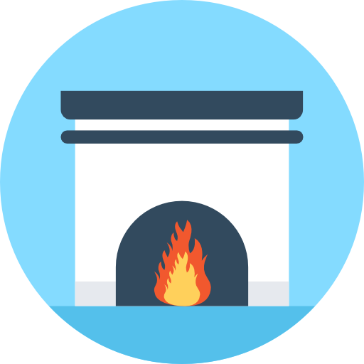 chimenea icono gratis