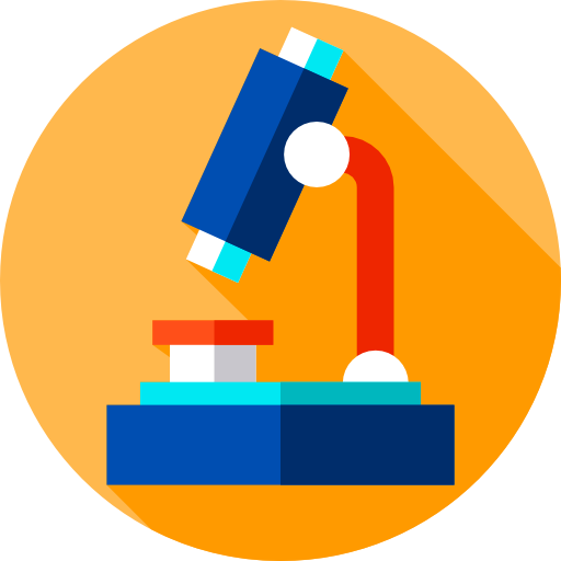 Microscope free icon Microscope free icon