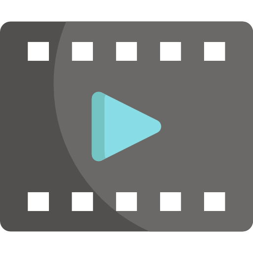 reproductor de video icono gratis