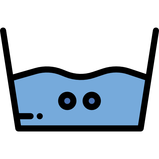 따뜻하게 씻으십시오 무료 아이콘