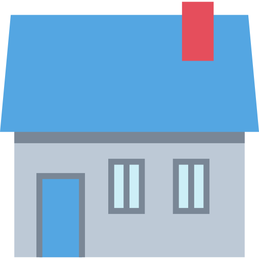 bungalow icono gratis