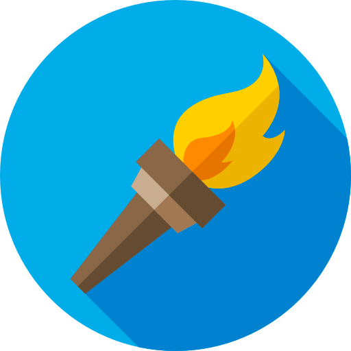 antorcha icono gratis