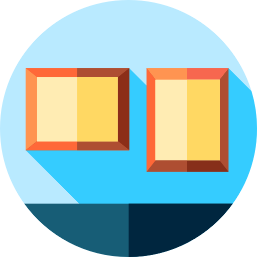 exhibición icono gratis