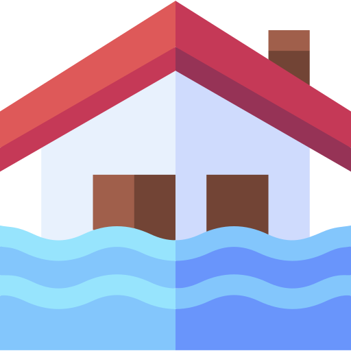 Flood Basic Straight Flat icon