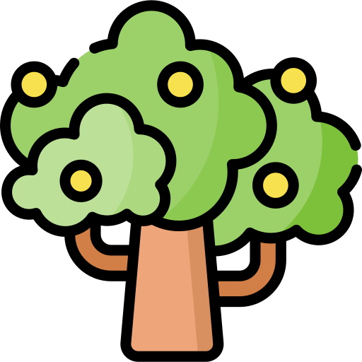 Tree Special Lineal color icon