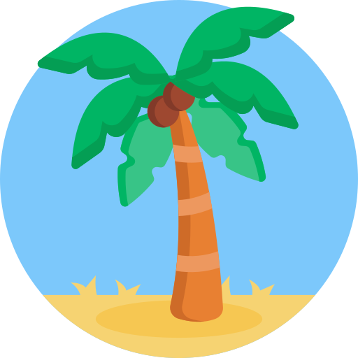 Coconut tree free icon