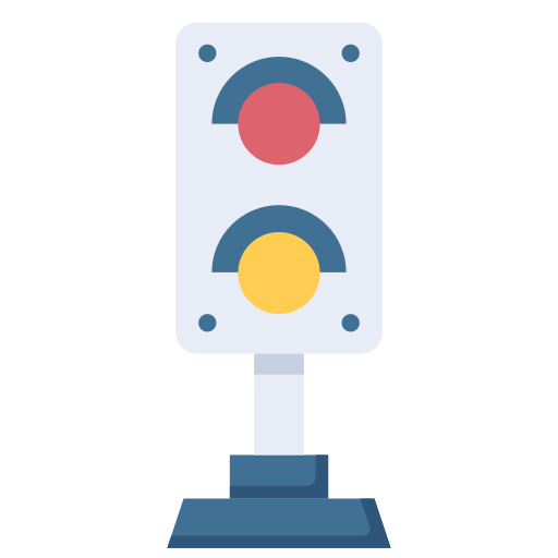Traffic lights free icon