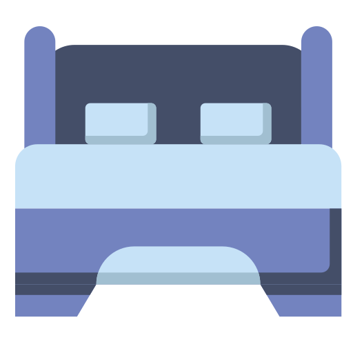 cama matrimonial icono gratis