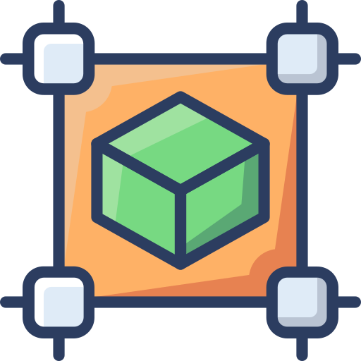 cubo 3d icono gratis