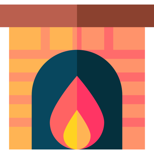 chimenea icono gratis