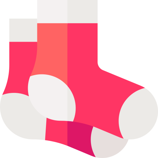 Socks Basic Straight Flat icon