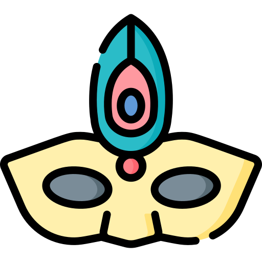 mascarada icono gratis