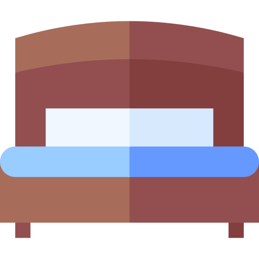 Bed Basic Straight Flat icon