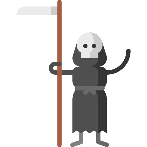 Death Puppet Characters Flat icon