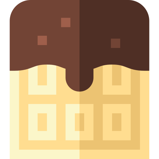 Waffle Basic Straight Flat icon