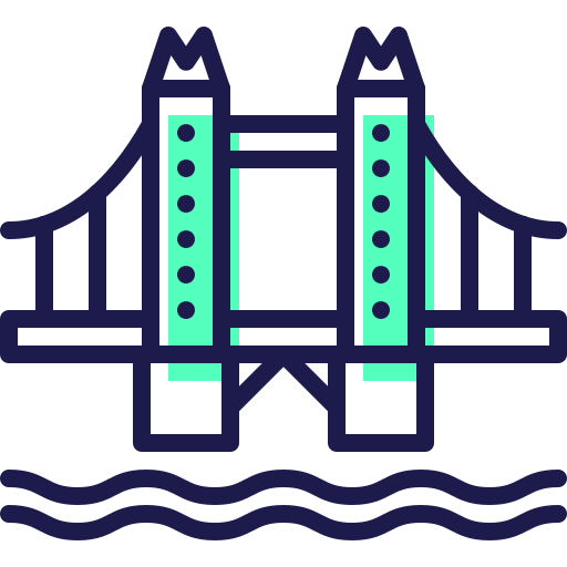 ponte da torre grátis ícone