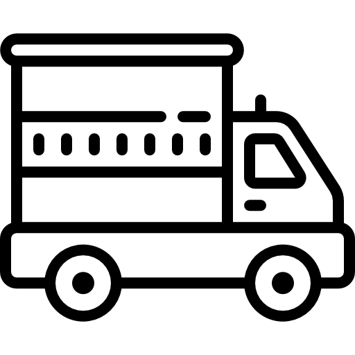 camión icono gratis