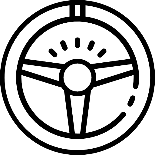 Steering wheel free icon Steering wheel free icon