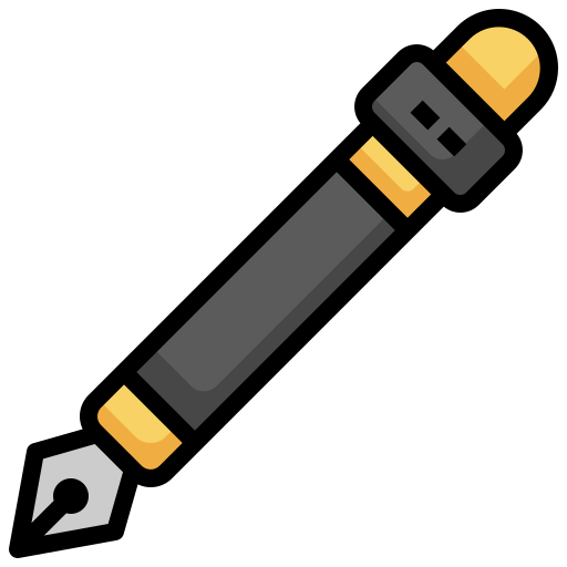 stylo plume Icône gratuit stylo plume Icône gratuit