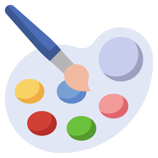 Paint, palette, water colours, colour palette, paint palette, paint tray,  drawing colors icon - Download on Iconfinder