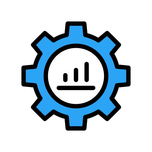 Growth Vector Stall Lineal Color icon