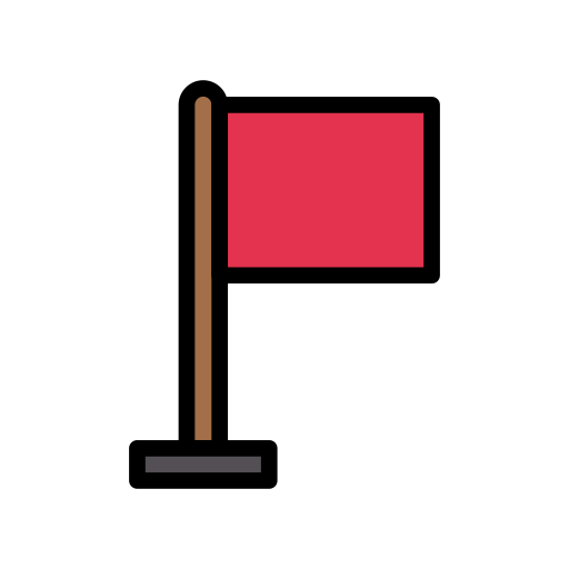 Flag free icon Flag free icon